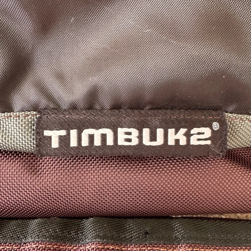 Timbuk2 Black and Burgundy/Purple Laptop Bag